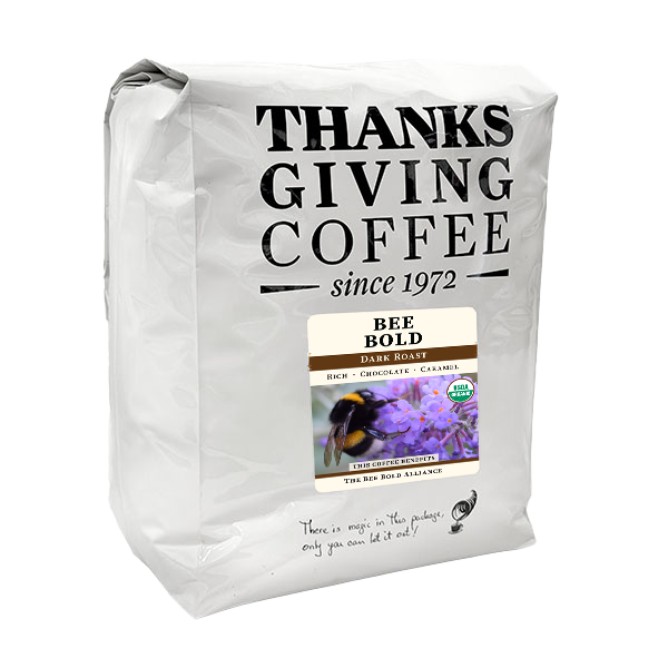 Thanksgiving Coffee Company Bee Bold Dark Roast