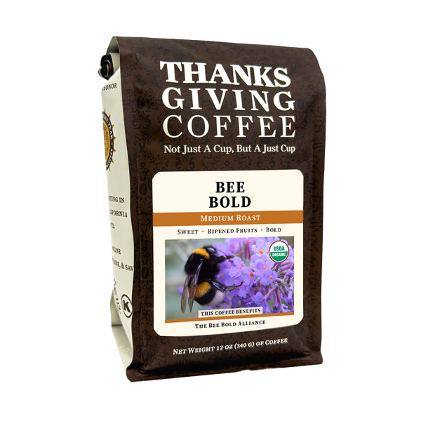 Thanksgiving Coffee Company Bee Bold Medium Roast