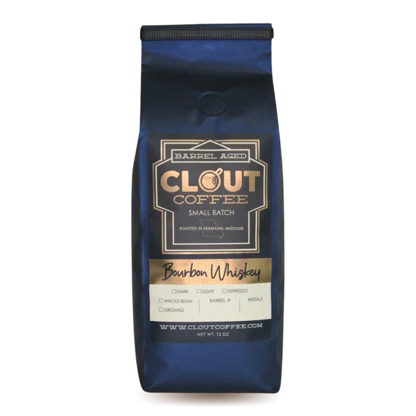 Clout Coffee Bourbon Barrel Aged Colombian