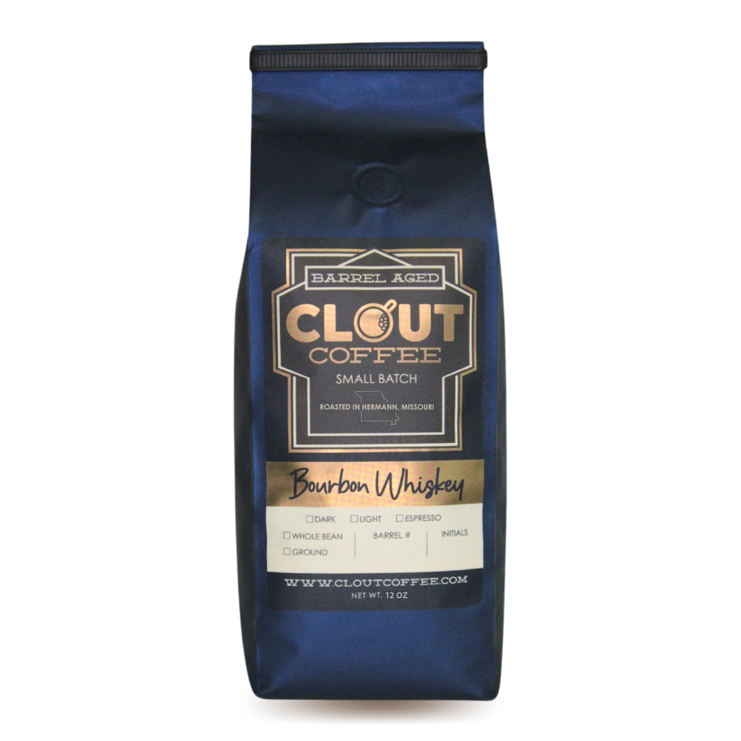 Clout Coffee Bourbon Barrel Aged Colombian