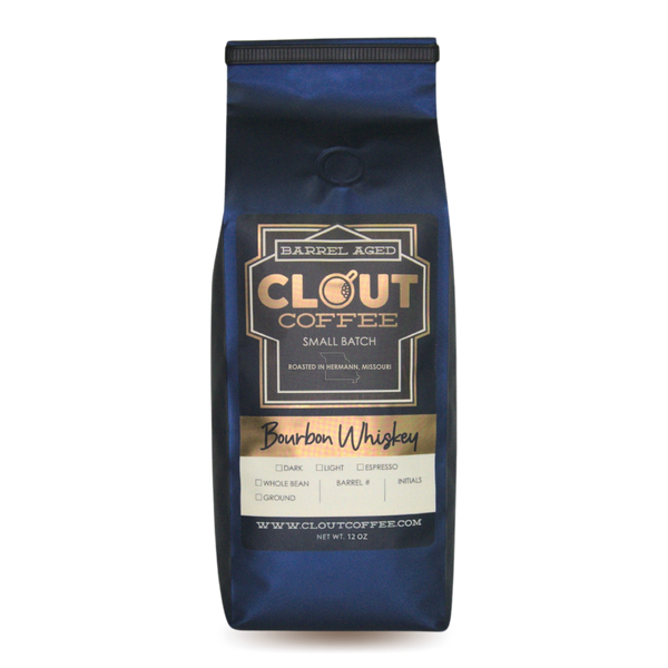 Clout Coffee Bourbon Barrel Aged Colombian