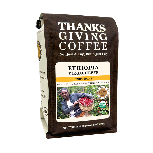Thanksgiving Coffee Company Ethiopia Yirgacheffe, Gedeb, Worka Co-op