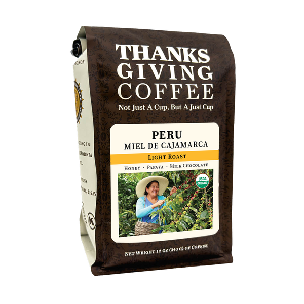 Thanksgiving Coffee Company Peru Miel de Cajamarca
