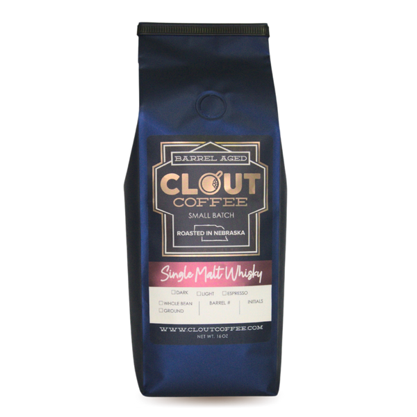 Clout Coffee Single Malt Whisky Barrel Aged