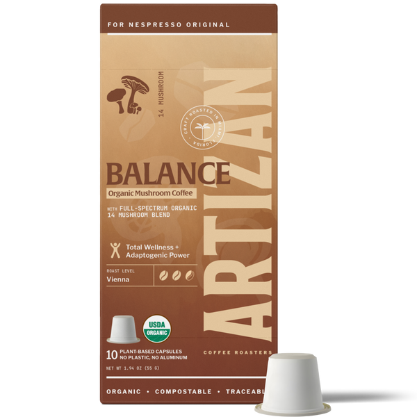 Artizan Coffee Roasters Organic Mushroom 14