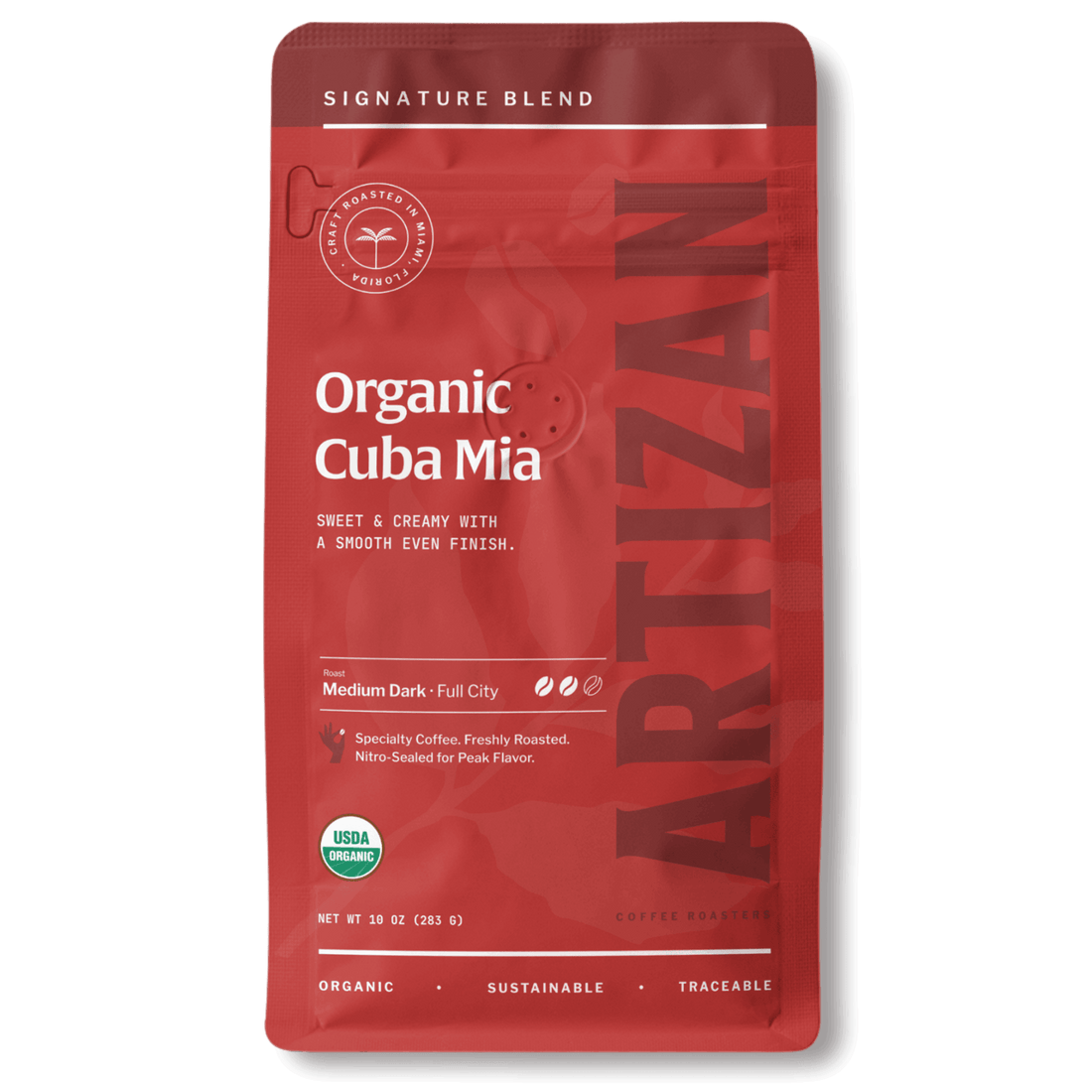 Artizan Coffee Roasters Organic Cuba Mia