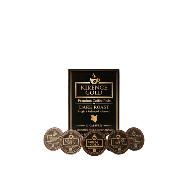Kirenge Gold Dark Roast Coffee Pods