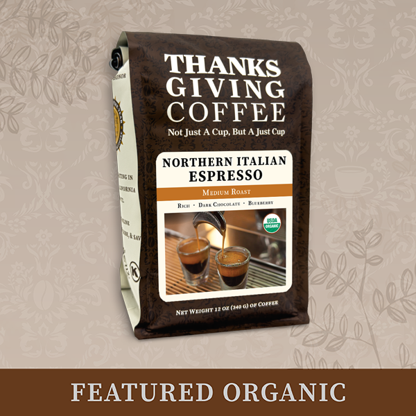 Thanksgiving Coffee Company Northern Italian Style Espresso