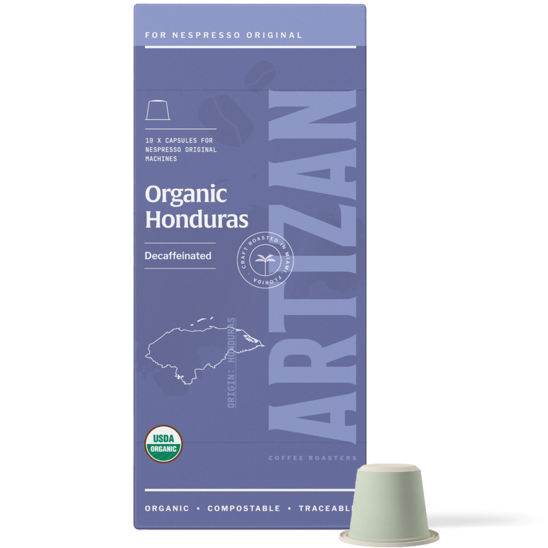 Artizan Coffee Roasters Organic Honduras Decaf