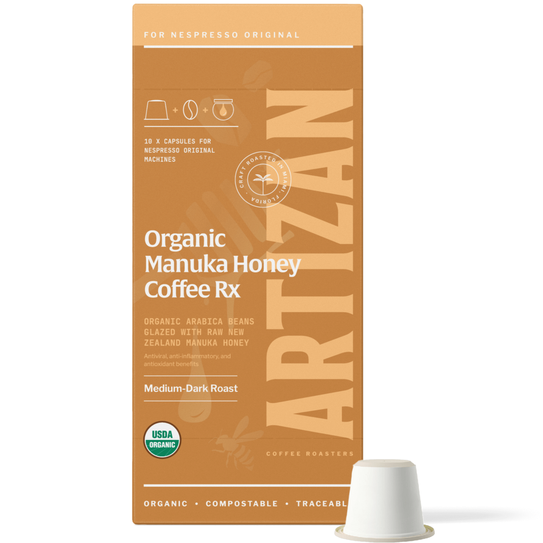 Artizan Coffee Roasters Organic Manuka Honey