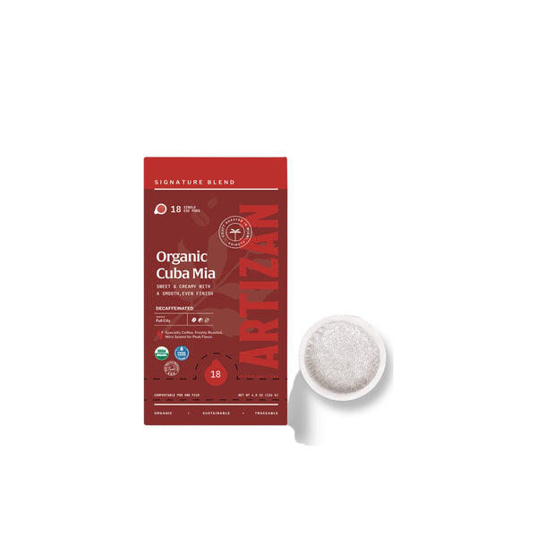 Artizan Coffee Roasters Organic Cuba Mia Decaf