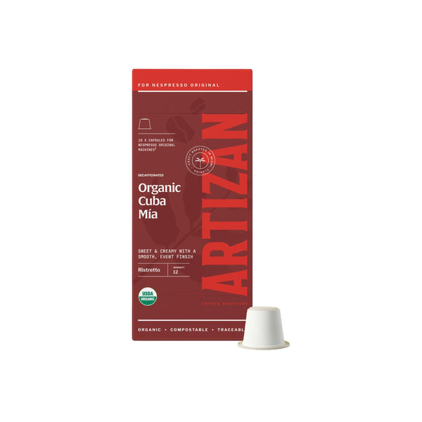 Artizan Coffee Roasters Organic Cuba Mia Decaf
