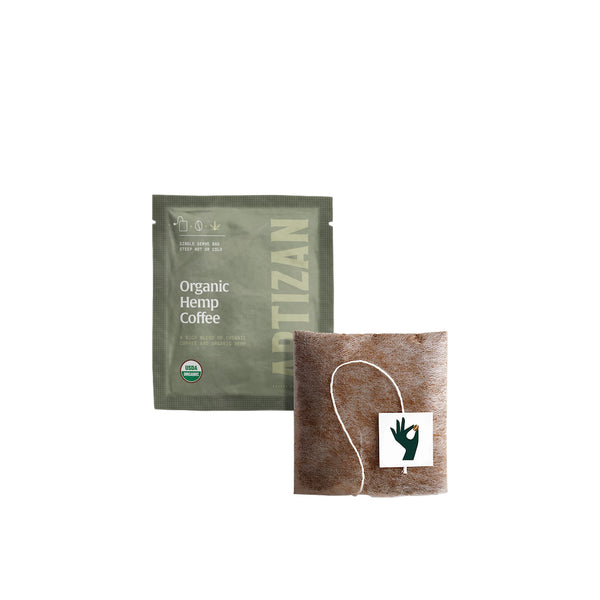 Artizan Coffee Roasters Organic Hemp Coffee Singles