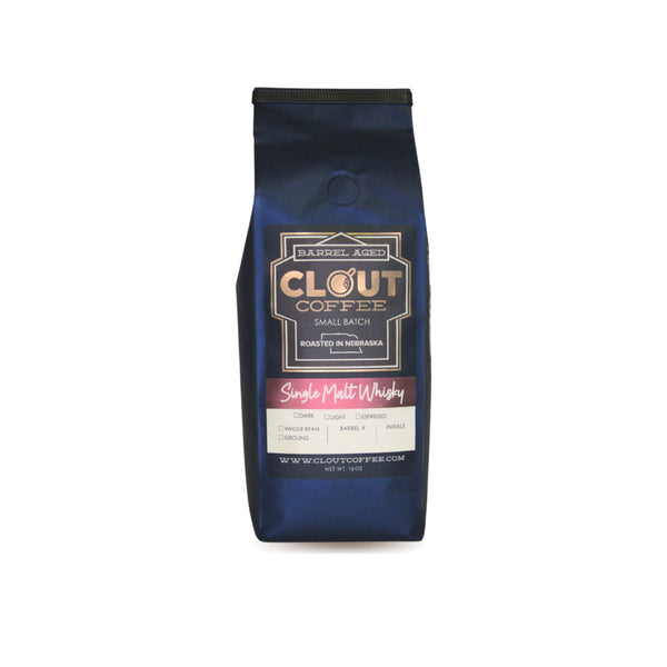 Clout Coffee Single Malt Whisky Barrel Aged