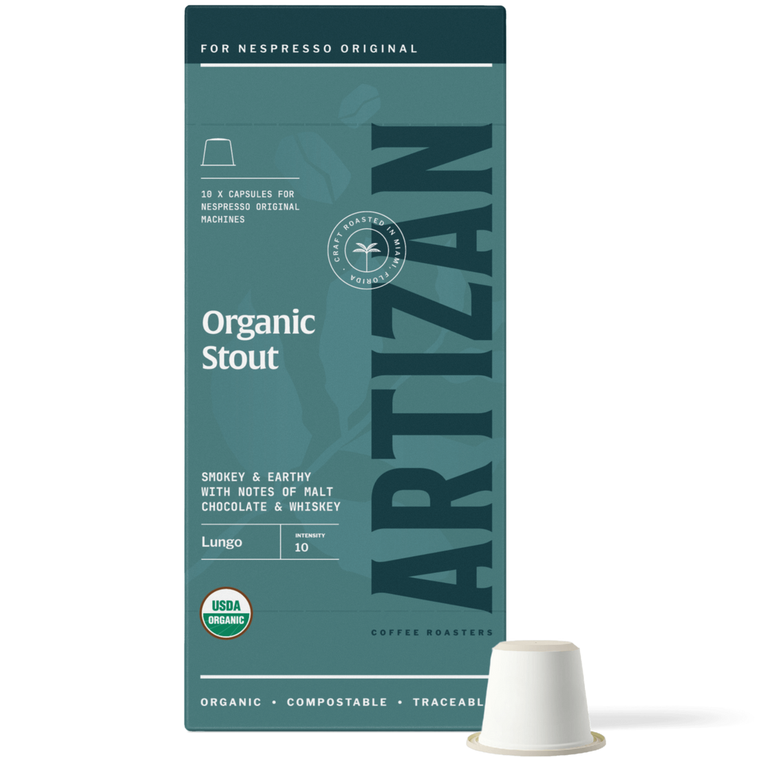 Artizan Coffee Roasters Organic Stout